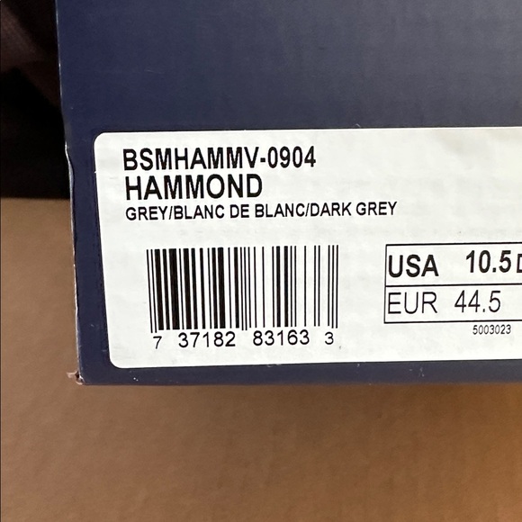 Ben Sherman Hammond Grey Leather Shoes Men’s 10.5 NIB - Picture 11 of 11